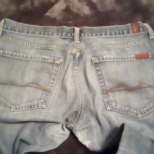 7 FOR ALL MANKIND BOOTCUT DENIM JEANS